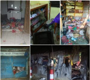 dowarabazar sunamganj attack on hindu